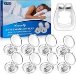 8 Pcs Snoring Stopper for Men, Nose Shaper for Men, Anti Snoring Devices for Men Nose Clip Unisex Snoring Stopper Anti Snore Free Sleep Nose Clip Stop Snoring Device for Better Sleep