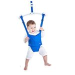 Baby Door Jumpers and Bouncers Exerciser Set with Door Clamp Adjustable Strap for Toddler Infant 6-24 Months…