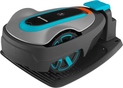 Gardena Smart SILENO City Robot Lawn Mower Set – LONA AI, 500m², App Control, SensorControl, UK Plug