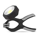 PowerFirefly 250 Lumens COB LED Clamp Work Light, Grill Light for BBQ, Jobsite, Workshop, Car Repairing and Home Using