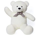 YunNasi Giant Teddy Bear 120cm XXL large Stuffed Animals Plush Toy Gift for Children,Girlfriend,Birthday,Party