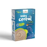 Grubbery Natural Sprouted Ragi Baby Cereal | Nutrient-Rich, Calcium & Iron | No Maida, Preservatives, Artificial Flavors. Specially Designed for 6-36 Month Babies