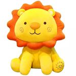 HUG 'n' FEEL SOFT TOYS Lion Animal Soft Toy for Boys/Girl (35cm)