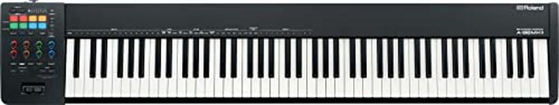 Roland A-88Mk2 Midi Keyboard Controller, Supremely Playable, with Onboard Creative Tools for Today'S Musicians And Producers