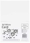 House of Card & Paper A4 160 gsm Card - White (Pack of 50 Sheets)