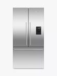 Fisher & Paykel Series 7 RF540ADUX6 Freestanding French Door American Style Fridge Freezer, 569L Capacity, Stainless Steel, Frost Free, ActiveSmart Cooling, E Rated