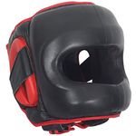 Ringside Deluxe Face Saver Boxing Headgear, Black, Large/X-Large