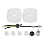 MOTOALL A226001410 Air Filter Kit Fit for Echo SRM225 ES-210 SRM210, SHC-225, SRM-265 with Primer Bulb Fuel line Grommet, for Echo HC-150, HC-225, GT-200, 90152Y, 13031054130