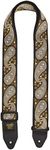 Ernie Ball P04633 Premier Paisley Jacquard Strap, Black/grey/yellow