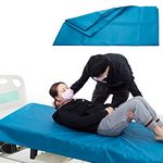 LOSCHEN Tubular Slide Sheet for Patient Transfer, Sliding Draw Sheets to Assist Moving Elderly - for Cars, Vehicles, Wheelchairs and Bed Transfers - Hospitals & Home Care (39"x79"(100x200cm), Blue)