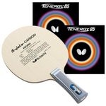 Butterfly CMR204 Viscaria FL Blade with Tenergy 05 2.1 Red/Black Rubbers Pro-Line Table Tennis Racket