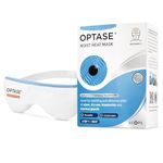 Optase Moist Heat Mask - Washable and Reusable Eye Mask with HydroBead Technology for Soothing Relief of Dry Eye, Blepharitis and MGD