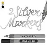 ARTISTRO 2 Silver Acrylic Paint Pen