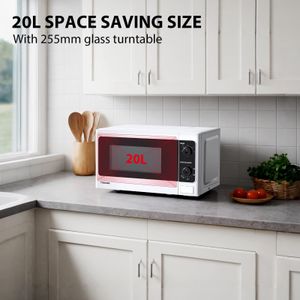 Toshiba 20L Microwave Oven, 800W – White