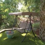 PURPLE LEAF 3-Seat Deluxe Outdoor P