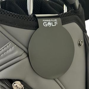 Magnetic Golf Bag Landing Pad – Metal Hub for Easy Grab-and-Go Magnetic Golf Gear & Accessories, Includes Free Utility Pouch – Perfect Golf Gift for Men & Women