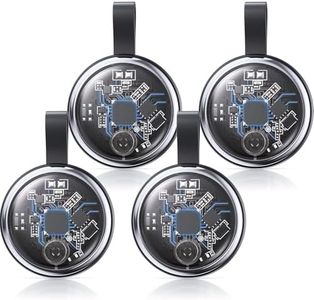 2025 New Air Tracker Tags-4 Pack Compatible with Apple Find My (iOS Only), Bluetooth Tracker Smart Tag Waterproof Key Finder Item Locator for Keys, Wallet, Luggage, Pet, Stocking Stuffers Gifts Adults