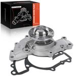 A-Premium Engine Water Pump Compatible with Chevy Buick Pontiac Olds Models - for Camaro, Impala, Lumina, LeSabre, LaCrosse, LSS, 88, Firebird & Other Models - [3.8L] - #12482903, 12537829, 42097