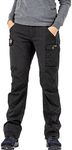Fjallraven Womens Nikka Curved Trousers Black 42 R