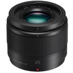 PANASONIC LUMIX G Lens, 25mm, F1.7 ASPH, Mirrorless Micro Four Thirds, H-H025K (USA Black)