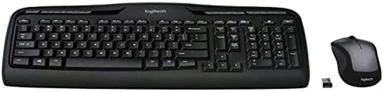 Logitech MK335 Wireless Keyboard and Mouse Combo - Black/Silver