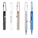 GEEHUA Stylus Pens for Touch Screens, Retractable High Precision Capacitive Stylus, Portable Keychain Pen Stylus for Phone Tablets Laptop Universal Touch Screen Devices