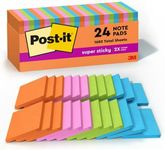 Post-it Super Sticky Notes, 3x3 in,