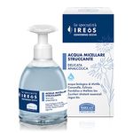 Helan IREOS - Gentle Micellar Water Makeup Remover, Alcohol- & Fragrance-Free, Soothing & Antioxidant Skincare Micellar Cleansing Water with Chamomile for Sensitive Skin - Made in Italy, 240 ml