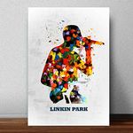 Good Hope Linkin Park Pop Art Poster for Room & Office (13 Inch X 19 Inch, Rolled) Multi color