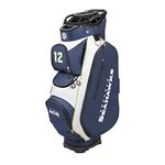 WILSON NFL Golf Bag - Cart, Seattle Blue, 2020 Model