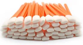 Wellgler's 100pcs 5.11" Foam Swabs,