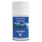 Rubbermaid Commercial Standard Air Freshener Aerosol Refill for Microburst 9000, Ocean Breeze, FG4012471