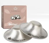 Nipple Shields for Nursing Newborn to Soothe Nipples After Breastfeeding | Newborn Essentials Handmade Silver Nursing Cups | Natural Therapy | Baby Shower Gifts