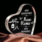 CheriGift House Warming Gifts New Home, New Home Gifts for Couple Friend Family, New House Gift Ideas, First Home Gift, Moving House Gift, Engraved Acrylic Plaque Keepsake Home Decor Gifts