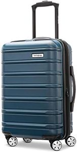 Samsonite Omni 2 Hardside Expandable Luggage with Spinners, Nova Teal, Carry-On 19-Inch