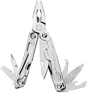 LEATHERMAN - Rev Pocket Size Multitool with Package Opener and Screwdrivers, Stainless Steel