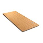 VWINDESK 100% Solid Bamboo 72 x 30 x 1 Inch Desk Table Top Only,for Standing Desk Home Office Desk(Right Angle)