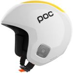 POC Skull Dura Comp MIPS- The ski helmet gives trusted race protection for the very highest speeds,Hydrogen White/Aventurine Yellow,XS-S (51-54cm)