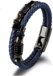 HEIX Men's Premium Leather Bracelet