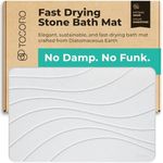 TOSORO - Stone Bath Mat, Diatomaceo