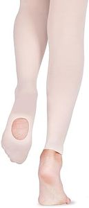 HiDance Girl's Women's Ballet Dance Tights, Ultra Soft Convertible Footed Dance Sockings Ballet Transition Tights