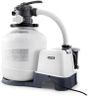 Intex Sand Filter Pump & Saltwater System for Up to 15,000 Gal Pools, Krystal Clear - Automatic Algae Control & Above-Ground Swimming Pool Cleaning