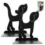 2pcs Bookends Animal Book Stands Desktop Bookends Decor Shelves Book Ends Office Home Decor