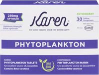 Karen Phytoplankton Optimum Tablets - Phytoplankton Supplement Zeaxanthin, Beta-carotene - Multi-vitamins for Digestive, Immunity, Energy, Skin, Sleep & Clarity| Supplement for Men & Women - 30 Count