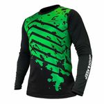CATCH & KEEP Protection Goalkeeper Jersey – Football Jersey Women, Men & Children – Elbow Padding – Breathable Football Jersey – Optimal Protection, Green Protection, 140