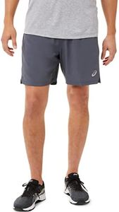 ASICS Men's 7In 2 In 1 Short Running Clothes, 2XL, CARRIER GREY/PERFORMANCE BLACK