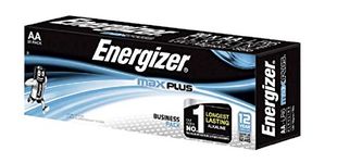 Energizer Max Plus AA Alkaline Batteries - Pack of 20