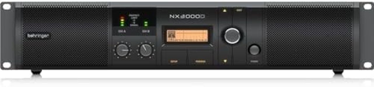 Behringer NX3000D Power Amplifier with DSP