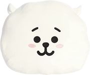 Aurora® Lovable BT21 RJ Stuffed Animal - Collectible Fun - Delightful Cuteness - White 14 Inches