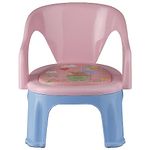 Zerya Baby Chair,Soft Cushion & Sound Whistle for Kids (Pink)